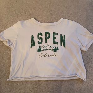 Aspen Colarado crop top